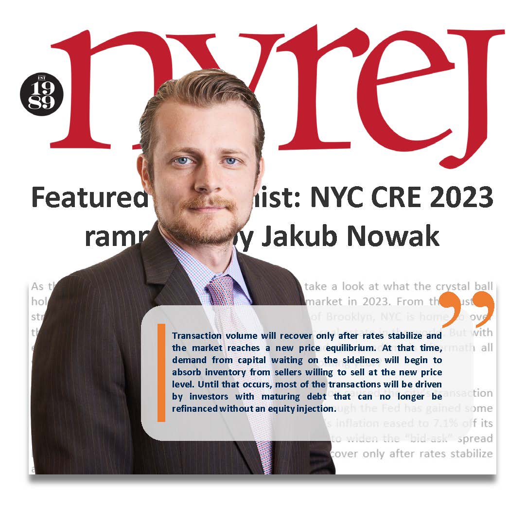 NYC CRE 2023 ramp up - by Jakub Nowak